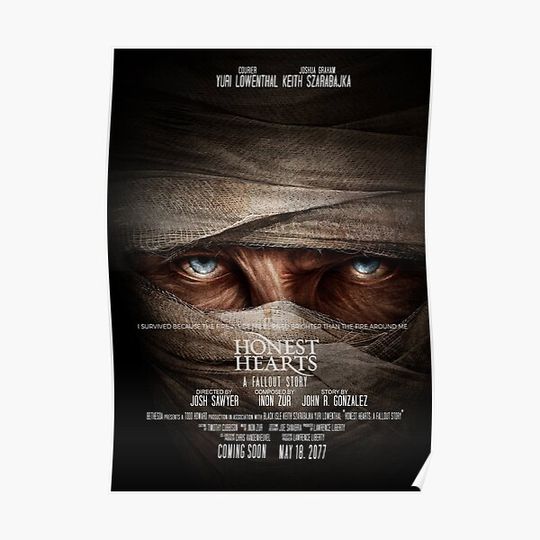 Discover Fallout New Vegas: Honest Hearts Movie Style Premium Matte Vertical Poster