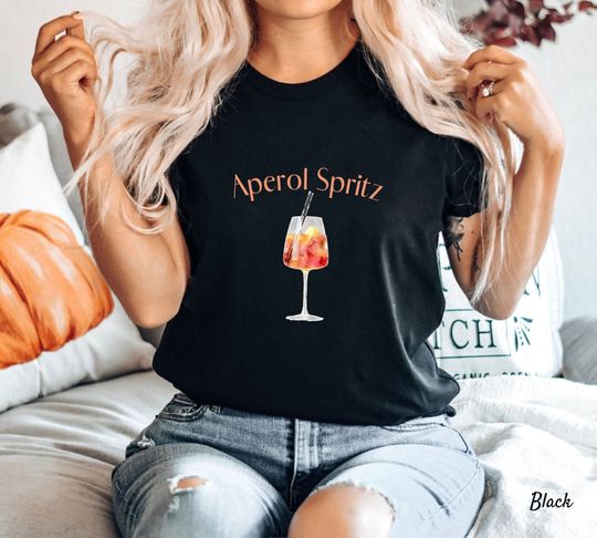Discover Aperol Spritz Crewneck T-Shirt - Fan Inspired Design