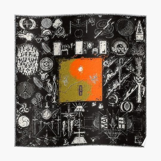 Discover Bon Iver 22 A Million Premium Matte Vertical Poster
