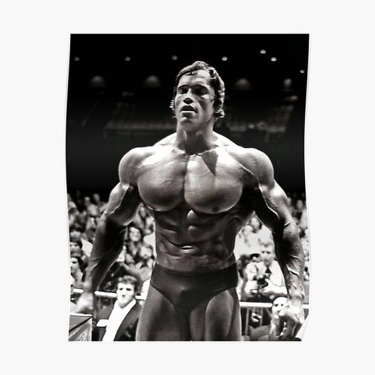 Discover Arnold Schwarzenegger Premium Matte Vertical Poster