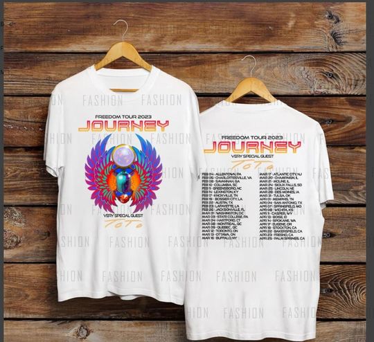 Discover ToTo Journey 2023 Freedom Tour 2023 Shirt