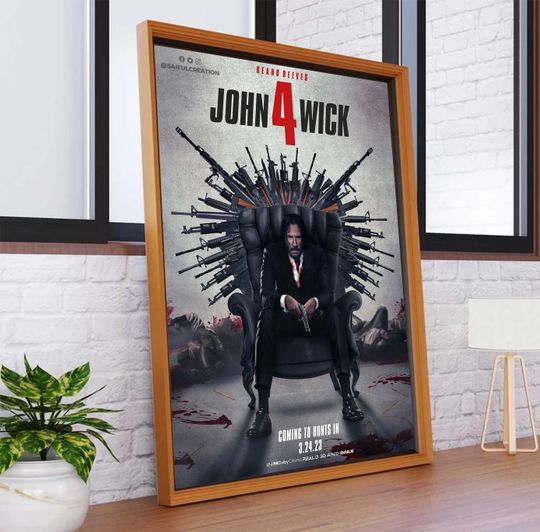 Discover John Wick 4 Poster