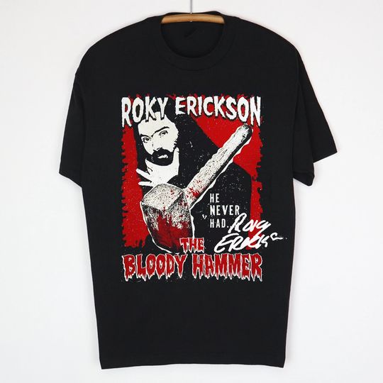 Discover Roky Erickson Signature Shirt, Roky Erickson Shirt