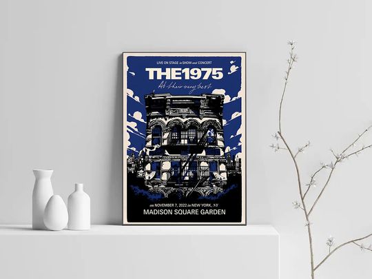 Discover Poster The 1975 Tour New York, NY Madison Square Garden November