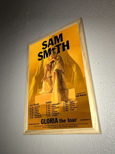 Discover Sam Smith Gloria Tour 2023 Poster