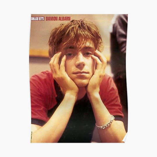 Discover damon albarn young Premium Matte Vertical Poster