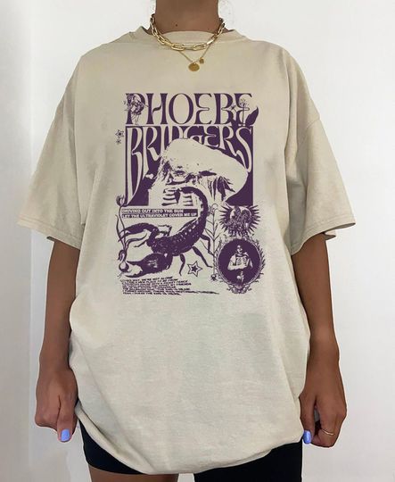 Discover Vintage Phoebe Bridgers Shirt, Phoebe Bridgers On Tour Shirt