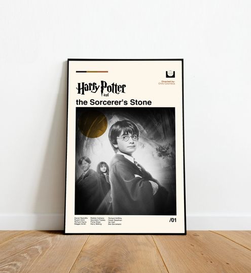 Discover Harry Potter Movie Vintage Poster