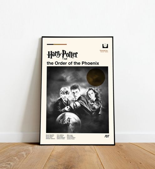 Discover Harry Potter Movie Vintage Poster