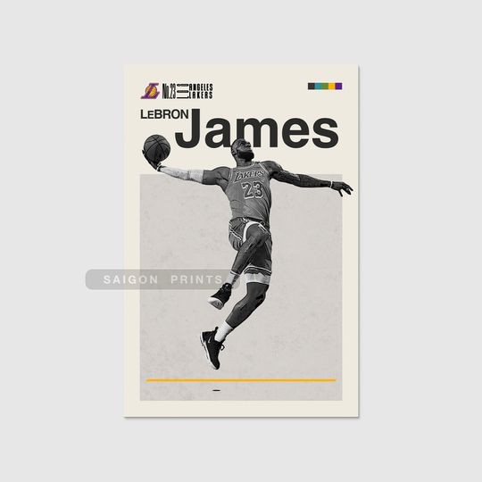Discover Lebron James Poster