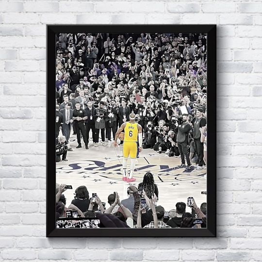 Discover Lebron James Scoring Record Poster