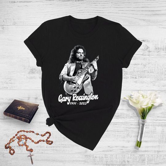 Discover Rip Gary Rossington - Gary Rossington 1951 - 2023 Shirt, Guitarist Fan Shirt