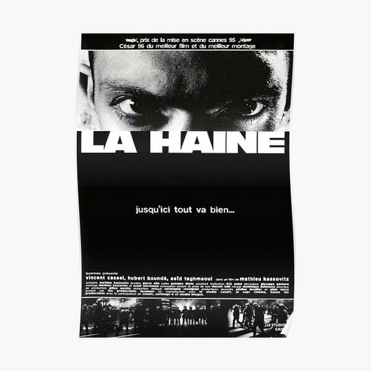 Discover La Haine (1995) Premium Matte Vertical Poster