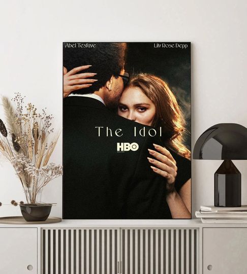Discover Poster The Idol HBO The Weeknd Lily-Rose Depp  Wall Decoration Poster