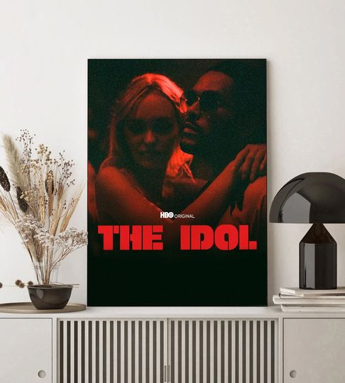 Discover Poster The Idol HBO The Weeknd Lily-Rose Depp  Wall Decoration Poster