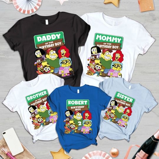 Discover Big City Greens Birthday T-Shirt - Family Celebration Design