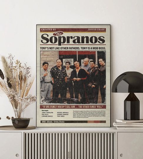 Discover Sopranos Family Poster Wall Decoration Poster