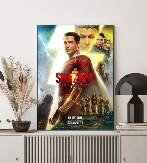 Discover Shazam Fury of The Gods 2023 Poster