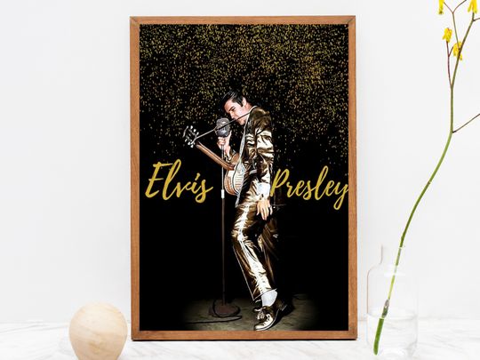 Discover Elvis Presley Poster - Premium Vintage Wall Art