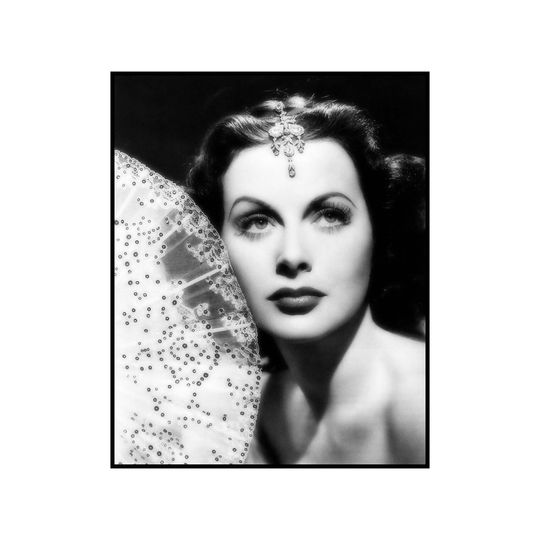 Discover Hedy Lamarr Vintage Poster
