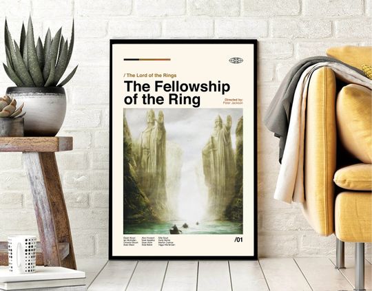 Discover The Fellowship of the Ring - Lord of the Rings Poster