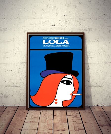 Discover Polish Movie Poster LOLA Jacques Demy Poster
