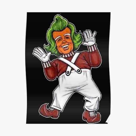 Discover Oompa loompas Willy Wonka Premium Matte Vertical Poster