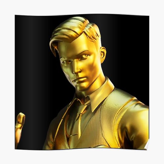 Discover Gold midas Premium Matte Vertical Poster