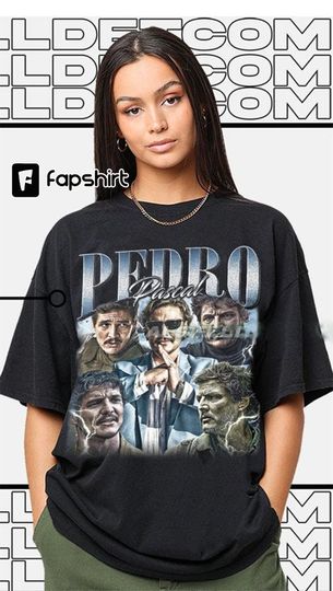 Discover Limited Pedro Pascal Vintage T-Shirt