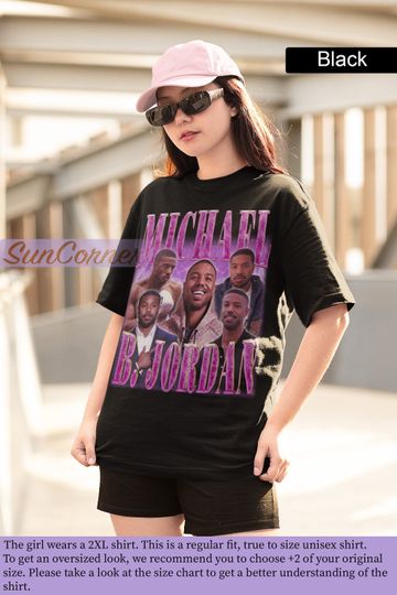Discover MICHAEL B. JORDAN Shirt | Funny Michael Bakari Jordan American Actor T-shirt