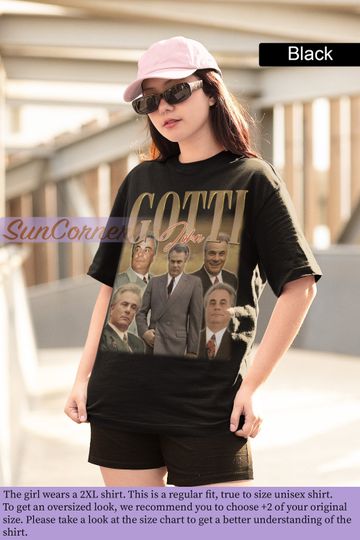 Discover JOHN GOTTI Shirt | John Gotti Vintage T-Shirt