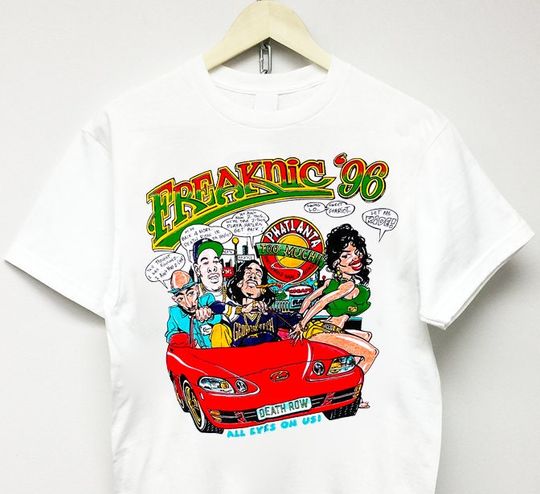 Discover FREAKNIK '96 T-SHIRT vintage rap tee