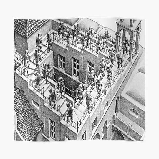 Discover Escher Premium Matte Vertical Poster