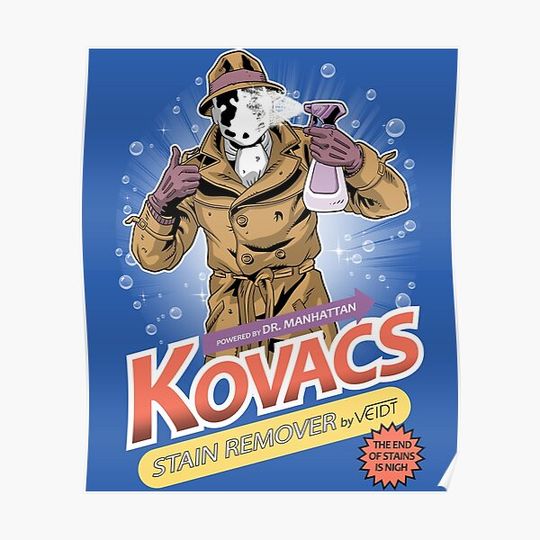 Discover Kovacs Stain Remover Premium Matte Vertical Poster