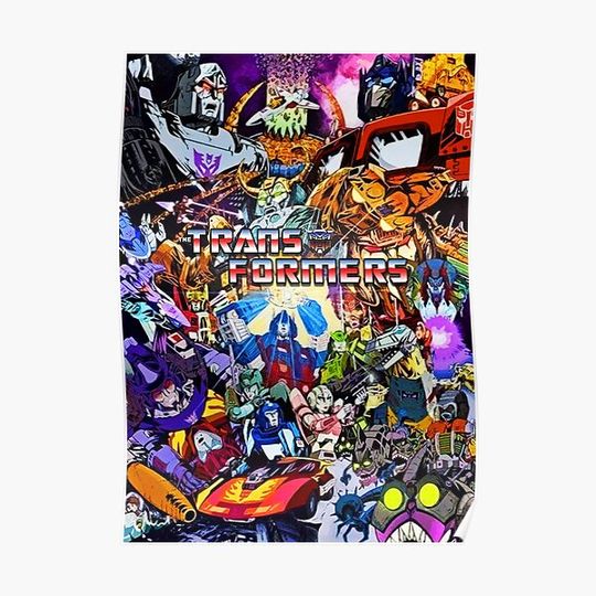 Discover Transformers The Movie Premium Matte Vertical Poster