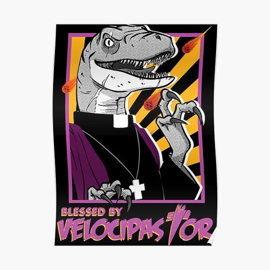 Discover velocipastor Premium Matte Vertical Poster