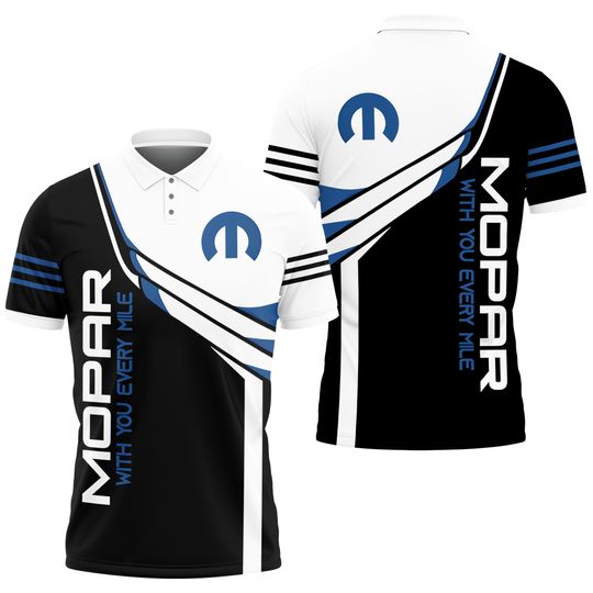 Discover Mopar - Men's 3D Polo Shirt