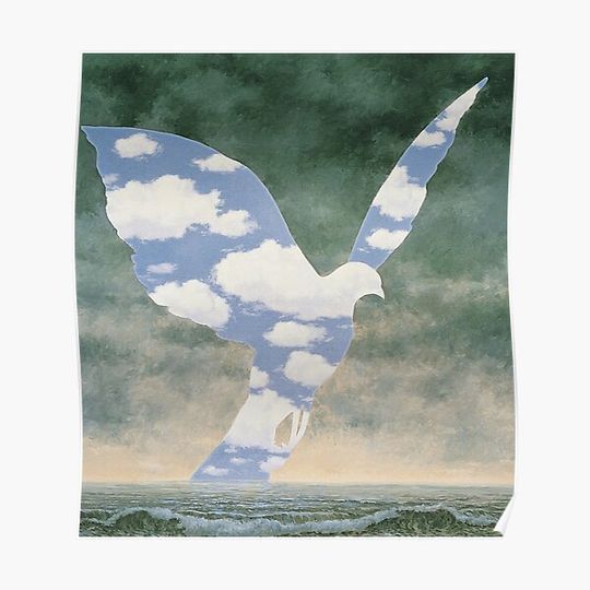 Discover The big family-Rene Magritte Premium Matte Vertical Poster
