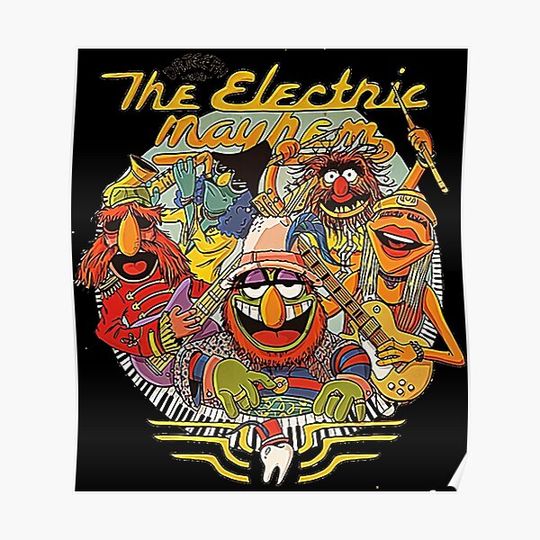 Discover dr teeth and the electric mayhem Premium Matte Vertical Poster