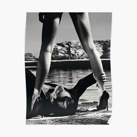 Discover Helmut Newton Legs Premium Matte Vertical Poster