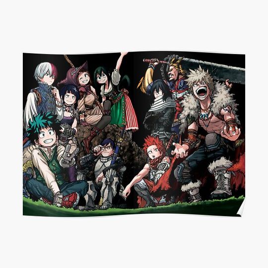 Discover Fantasy MHA - 2 Premium Matte Vertical Poster