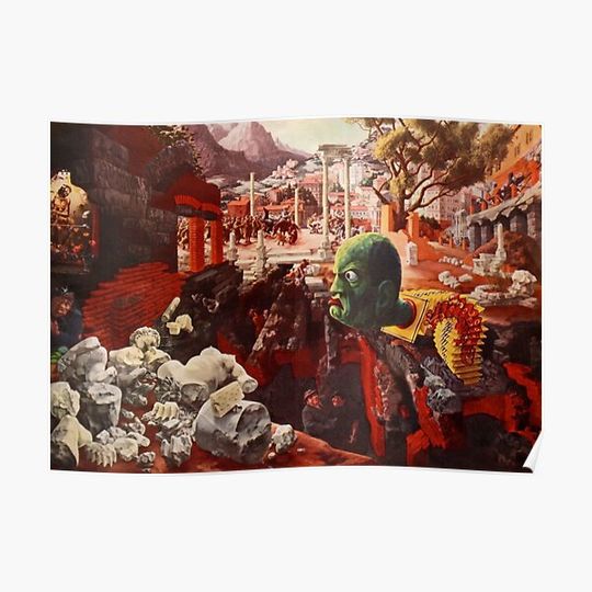 Discover peter blume - The Eternal City Premium Matte Vertical Poster