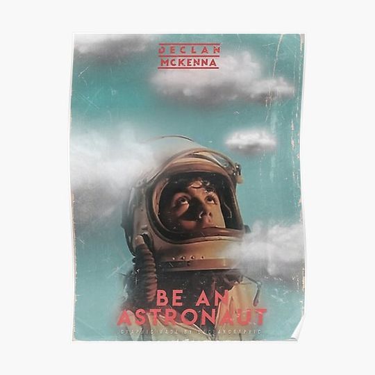 Discover Declan McKenna Be An Astronaut Premium Matte Vertical Poster