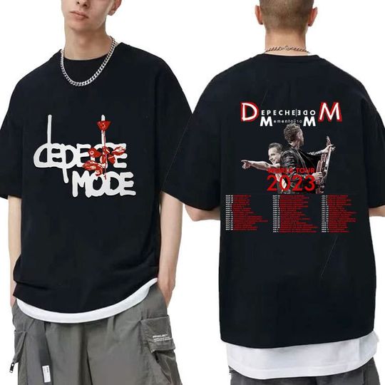 Discover Depeche Mode Memento Mori World Tour 2023 Tour T-Shirt, Depeche Mode Shirt