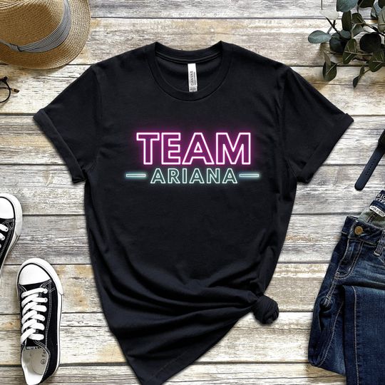 Discover Team Ariana, Reality TV, Pop Culture Shirt