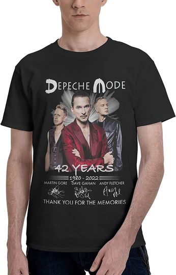 Discover Depeche Mode Band T-Shirt - Music Fan Gift