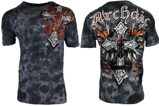 Discover Archaic Affliction Men's Short Sleeve VELOCITY Crewneck T-Shirt