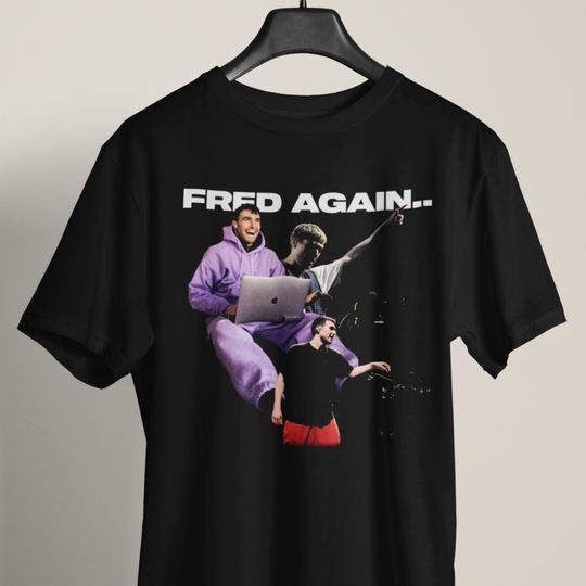 Discover Fred Again Boiler Room London t shirt fred again
