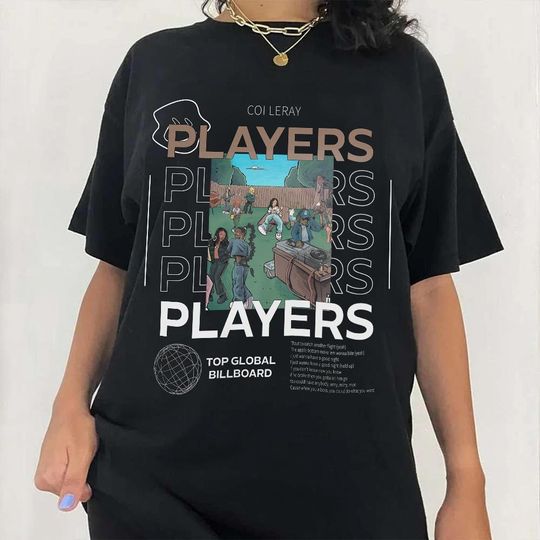 Discover Coi Leray Players Shirt, Bout to catch another flight Lyrics, Top Billboard 2023 Music Sweatshirts T-Shirt