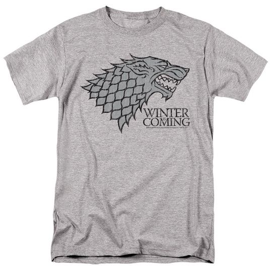 Discover Game Of Thrones Winter Is Coming Heather Gray Shirts